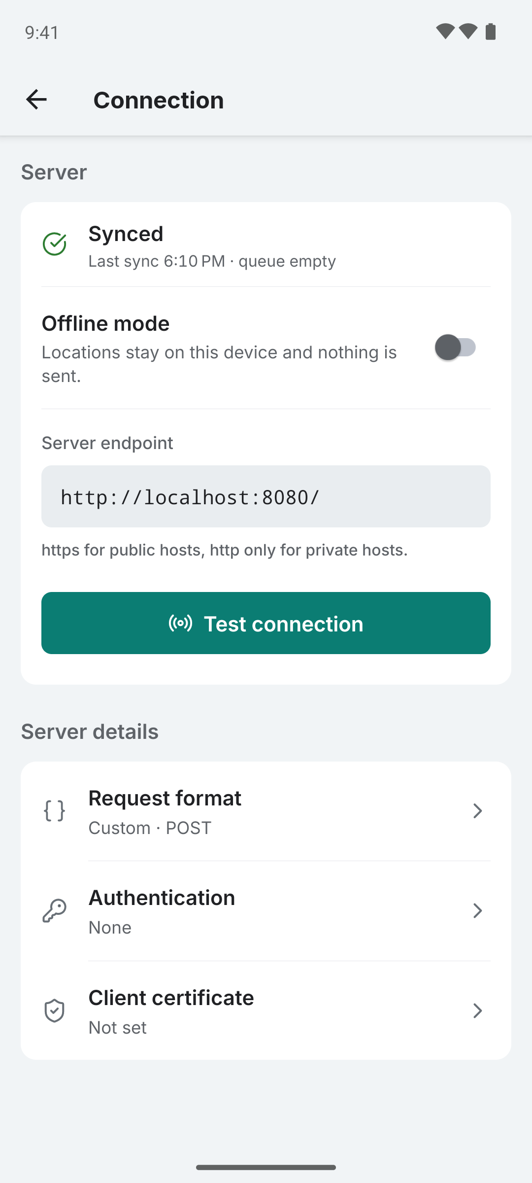 Connection