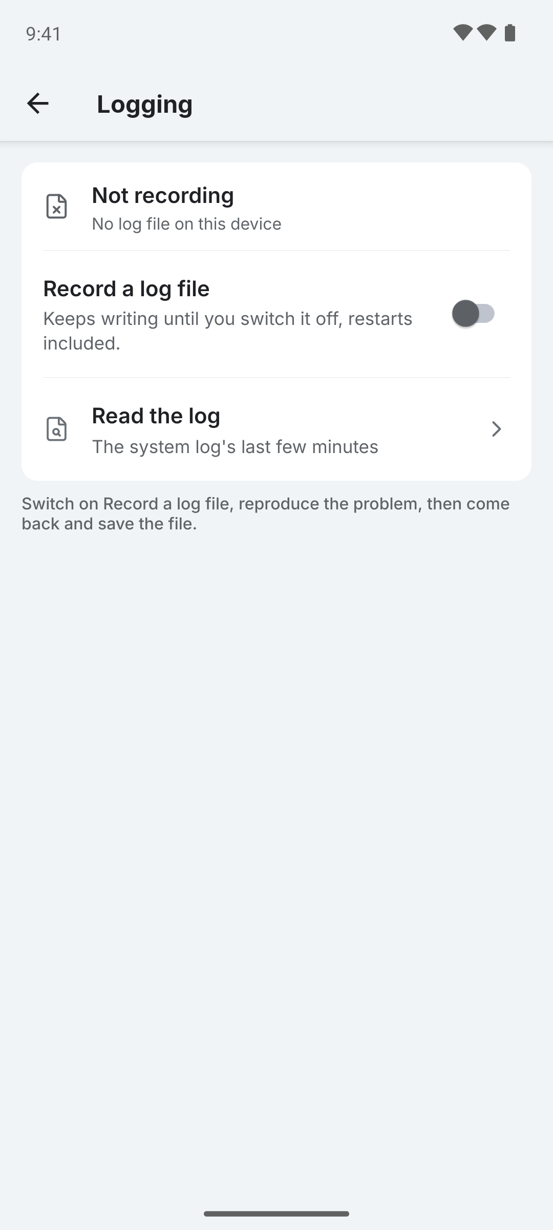 Logging